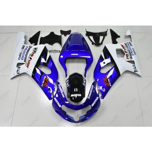 Bodywork GSXR 750 02 03 Body Kits GSXR 600 02 03 Plastic Fairings for Suzuki GSXR600 2000 - 2003 K1 K2 Fairings