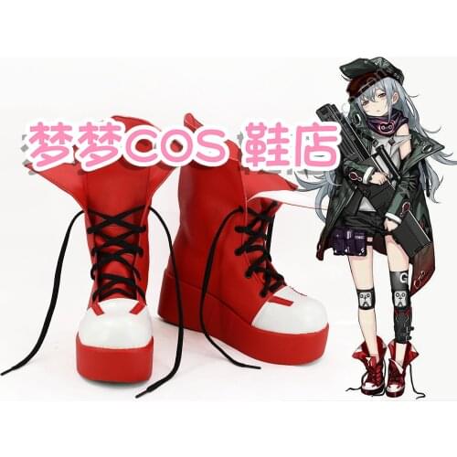 Game Girls Frontline G11 COS Cosplay Costume Halloween Carnival Battle Unifrom Shoes boots Custom Made