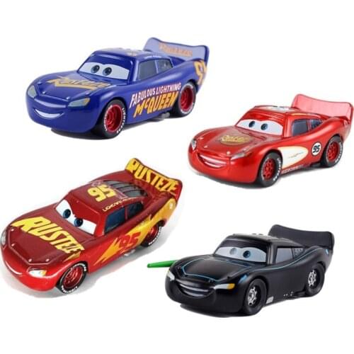 Disney Pixar Racing 2 3 3 Golden Thunder McQueen 3 Generation McQueen Blue 1:55 Alloy Car·Storm Ramirez Childrens Birthday Chri