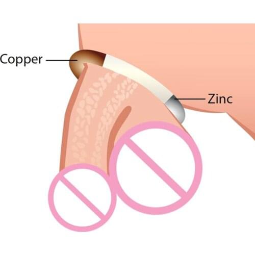 Male Penile Lock Fine Ring Magnetic Therapy Stimulation Massager Enlarger Long Lasting Ring Sex Toy Random Color