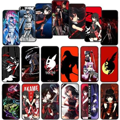 Akame Ga Kill Soft Cover Case for Xiaomi Mi Redmi Note 9 SE 9C 9S 9T Pro Max