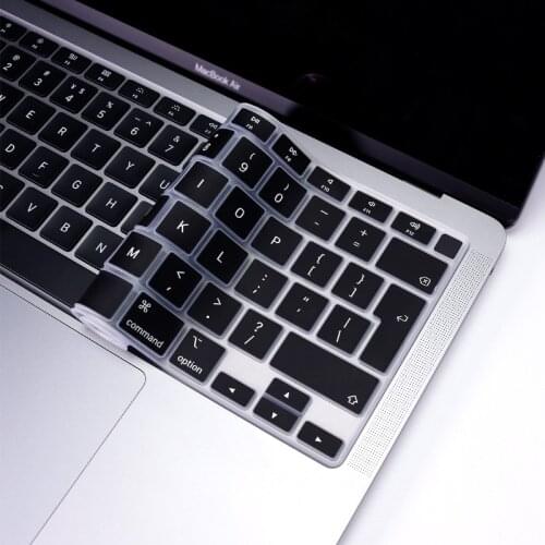 Soft Keyboard Skin for Macbook Air 13 2020 A2179 EU US Keyboard Cover Silicon Waterproof Skin Film Protector