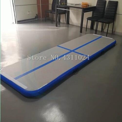 Inflatable Gymnastics AirTrack Tumbling Air Track Floor Trampoline for Home Use Training Cheerleading Come a Electric Air Pump