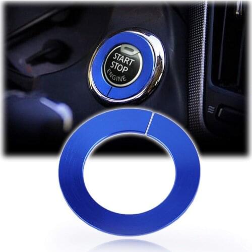 Engine Start Stop Switch Push Button Knob Decorative Trim Ring For Infiniti Q50 Q60 QX60 2014 2015 2016 2017 Car Styling