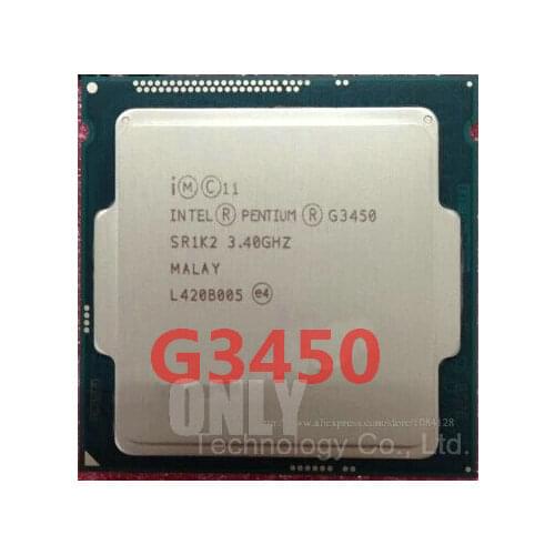 FREE SHIPPING INTEL ORIGINAL G3450 CPU Processor 3.4G 22NM LGA1150 3.4GHz Desktop cpu
