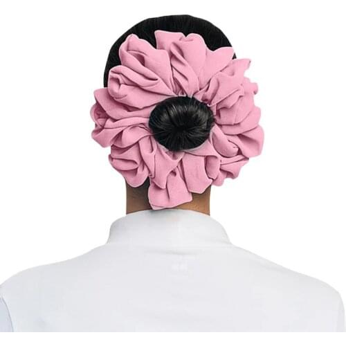 Chiffon Muslim Women Volumising Scrunchies Hair Ties Ring Scarf Hijab Volumizer Malaysia Headbands Female Girls Rubber Band