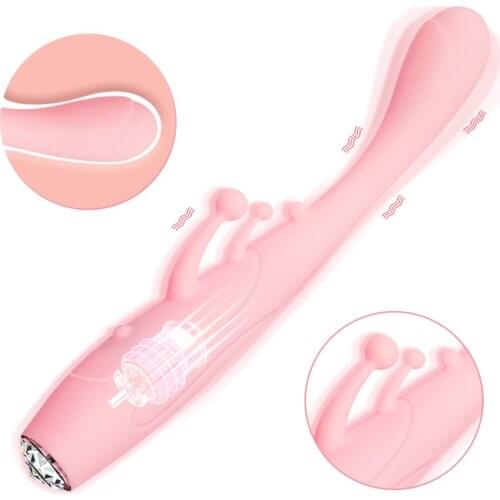 7 Speeds G Spot Vibrator Rabbit Clitoral Stimulator Erotic Dildo vibrator Powerful Motor Vagina Massage Adult Sex Toys for Women