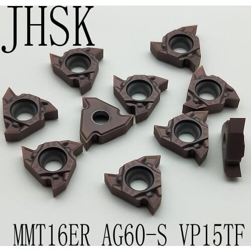 10pcs MMT16ER AG60-S VP15TF Carbide Inserts CNC Tools blade High cost performance