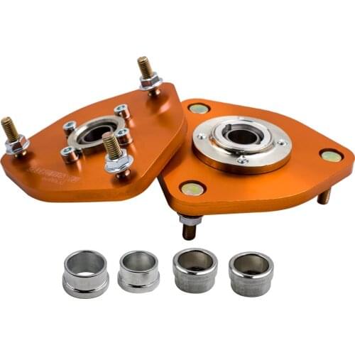 2x Upper Mount Camber Plates Plate Coilover Fit for Nissan Fairlady 350Z Z33