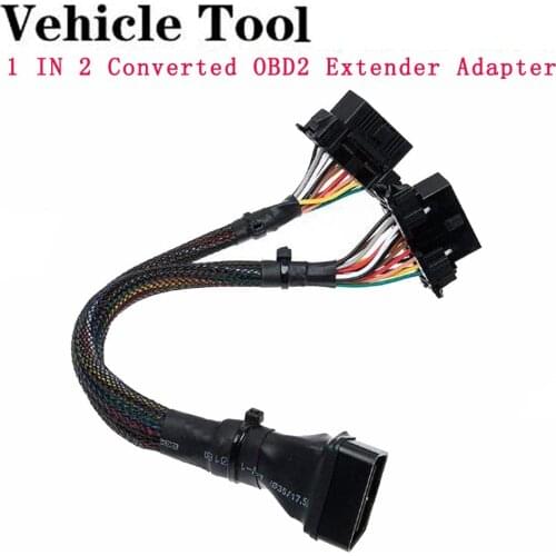 30CM Hot Sale High Quality Scanner Obdtool OBD2 16 pin cable for Kia OEM OBD2 16pin Main Test Cable Plug Socket In Stock