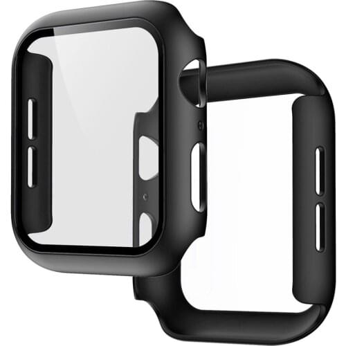 360 Slim Watch Cover For Apple Watch Case 6 SE 5 4 3 2 1 42MM 38MM Soft Clear TPU Screen Protector For IWatch 4 3 44MM 40MM