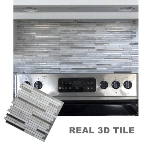 3D Imitation Marble Self-Adhesive Wall Sticker Indoor Epoxy Brick Wall Stickers Decor Foam Waterproof Wall Covering Wallpaper