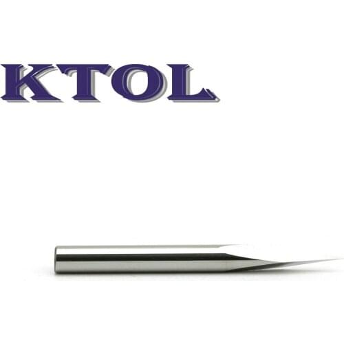 4x0.2mm 60 degree 3-edge V Engraving tool milling cutter wood router bit set, CNC milling cutter carbide PCB engraving bits tool