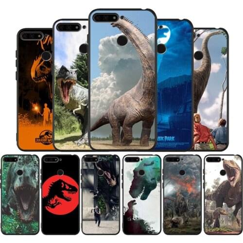 Jurassic Park Soft Silicone black Phone Case For Huawei Honor 8 8X 9 10 20 30 Pro 10 20 lite Mate 10 20 30 PRO 20 lite