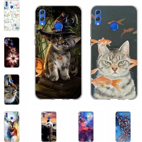 Case For Huawei Honor 8X Cover Soft TPU Back Cover For Honor 8 X 8X Silicone Case Protective Coque Coque Honor8x Phone Bag Cases