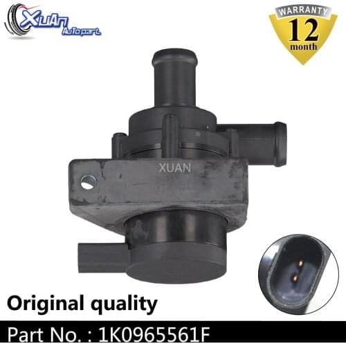 XUAN Cooling Auxiliary Water Pump 1K0965561F For For Volkswagen Amarok Golf Passat Polo Tiguan Touran Scirocco Sharan Beetle EOS