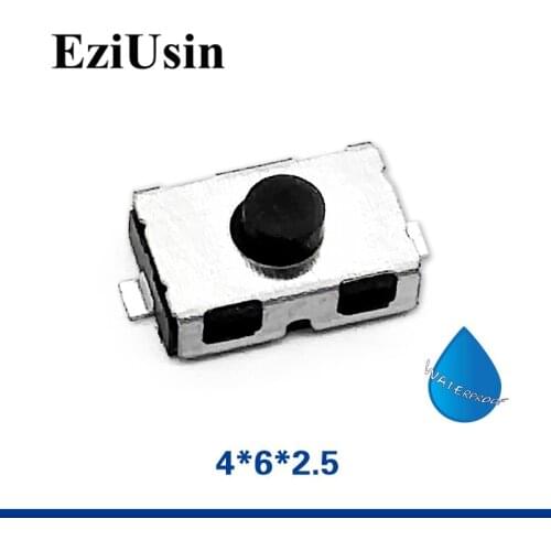 EziUsin 3*6*2.5 NO Tact Micro Switch Normally Open / Closed NC SMD Touch Silica Gel Button Keys Interrupteur 4*6 4x6x2.5 3x6x2.5