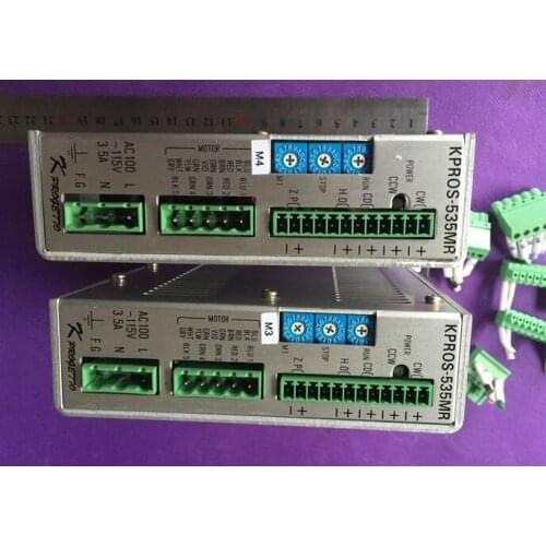 KPROS-535MR stepper driver , used in good condition . 80% appearance new , good working , free shipping