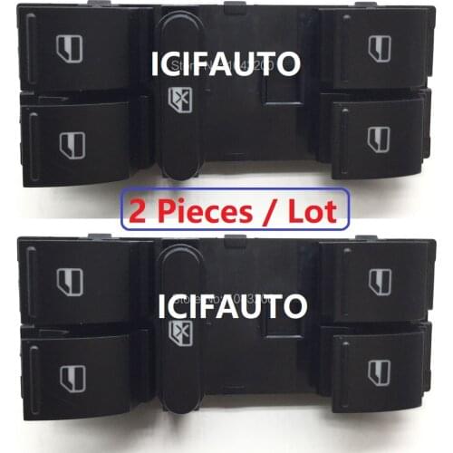 Electric Power Window Control Switch for Skoda Fabia Octavia SuperB 1ZD959858 , 5J5959858 , 1ZD959856