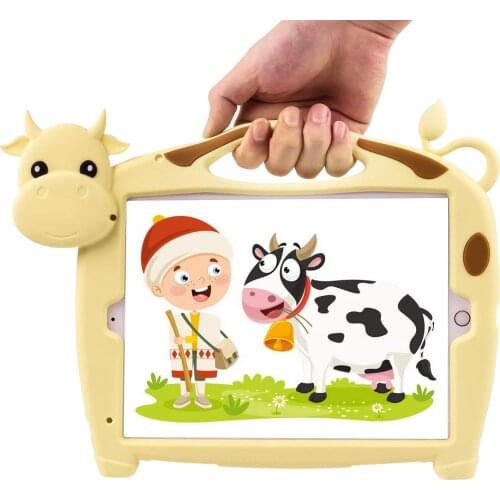 Cute Kid Cover for IPad 5 6 9.7 Case for IPad 10.2 Pro 9.7 Tablet Soft Silicon Stand Funda Cartoon Case for Air 3 Pro 10.5