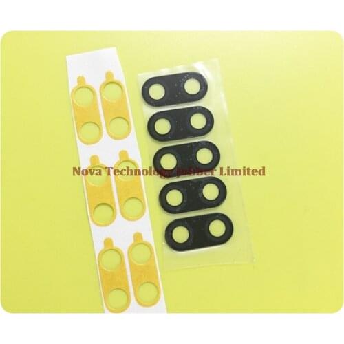 Wyieno 50Pcs/Lot Mi8 Lite Real Camera Glass Lens For Xiaomi 8 Lite Back Rear Camera Panel with Glue Phone Parts Tracking
