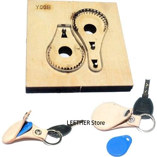 Japan Steel Blade DIY guard card keyring leather craft knife mould die wood dies leathercraft punch tool template