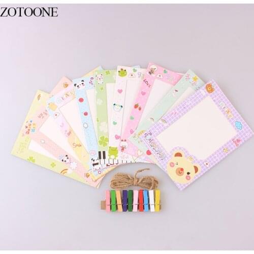10 Pcs Combination Paper Frame with Clips and 2M Rope 6 Inch Wall Photo Frame DIY Hanging Picture Album Home Decoration E
