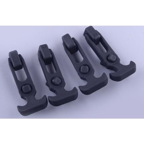 4Pcs M5 Rubber T-Handle T-Latch Hasp Draw Latch Screw Accessories Fit For RV Tool Box Cooler Golf Cart Off-road Universal