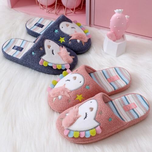 Girls Ponny Shoes Unicorn Slippers for Home Boys House Footwear Winter Garden Kids Slipper Cute Rainbow Horse New Arrival Onsale