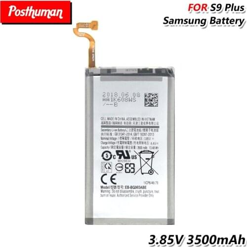 EB-BG965ABE Lithium Replacement Phone Battery For Samsung Galaxy S9+ S9 Plus G965F SM-G965 / SM-G9650 / SM-G965F 3500mah battery
