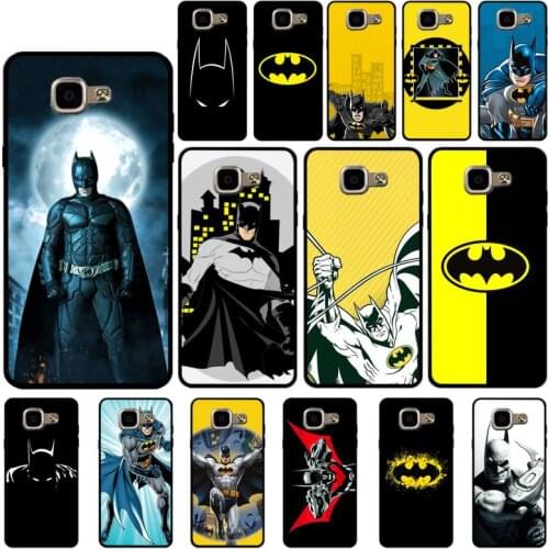 FHNBLJ bat man Phone Case for Samsung A6 A8 Plus A7 A9 A20 A20S A30 A30S A40 A50 A70