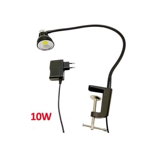 110V/220V 10W Led Flexible Arm Machine Light With Plug