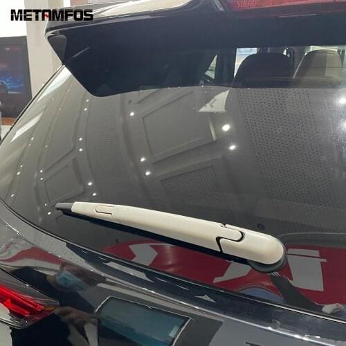 For Toyota Highlander Hybrid 2021 2022 Chrome Rear Window Wiper Cover Molding Trim Windscreen Wash Strip Accessories Car Styling