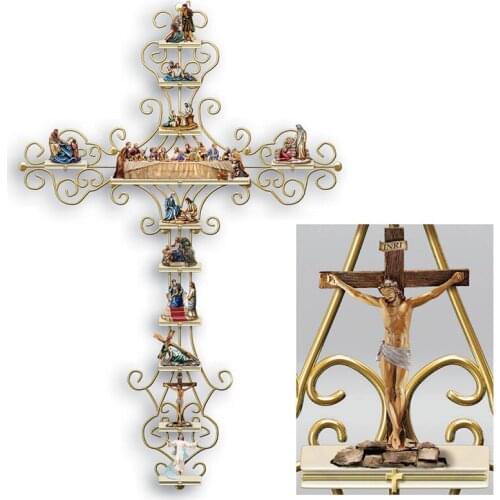 The Story of Jesus Wall Stickers Christian Wall Decor Cross Sticker Art Murals Jesus Christ Decoration Home Decor Self-adhesive