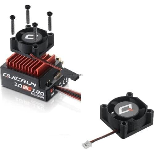 Hobbywing QUICRUN Sensored 10BL120 120A /10BL60 60A 2-3S Lipo Speed Controller Brushless ESC for 1/10 1/12 RC Car Toy Spare Part