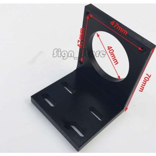 3pcs NEMA 23 57 Stepper Motor L Bracket Support Mounting Mount for Co2 Laser Engraver Cutter