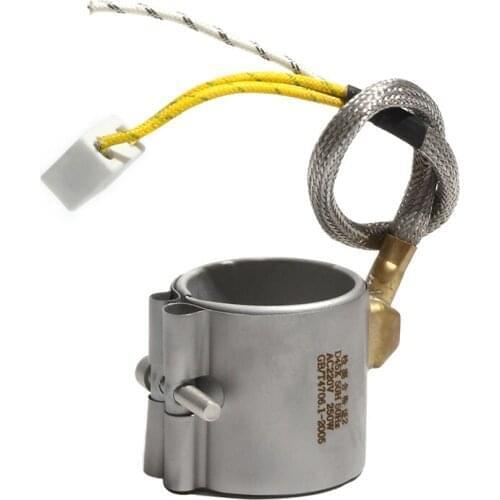 45mm Diameter 55~80mm Height 110V/220V/380V 270W/300W/320W/340W/400W Aluminized Band Heater Sealed Coil Heating Element