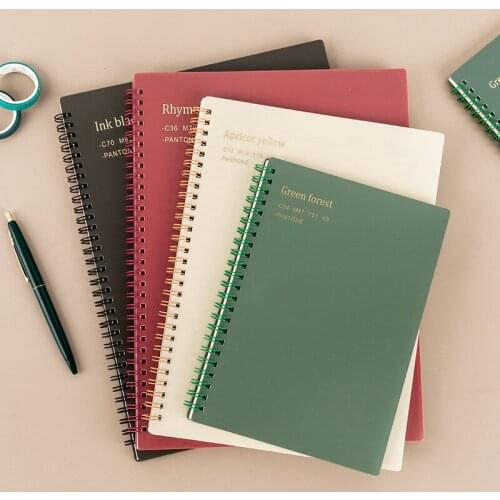 Note Book B5 Art Fine Small Fresh Coil This A4 Big Ben Thickened Super Thick Simple College Students Record