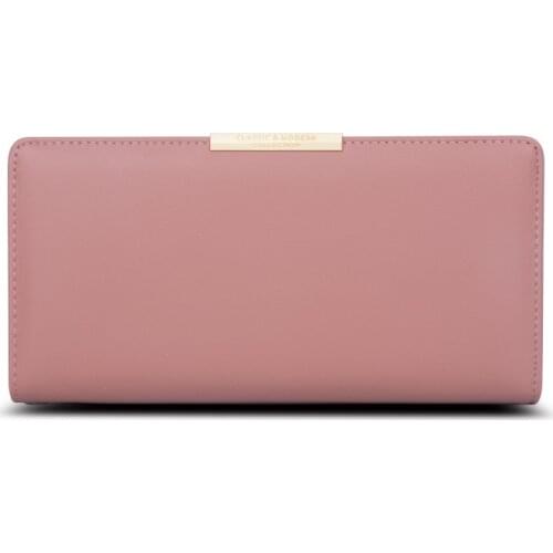 New Fashion Women Wallets Long Multi-cards Holder PU Leather Purse Female Clutch Bag Lady Soft Multi-functional Coin Purses