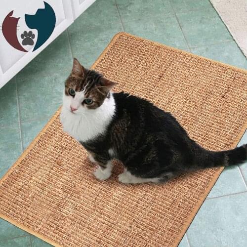 NEW Pet Sisal Cat Scratcher Board Scratching Post Mat Toy For Catnip Tower Climbing Tree Pad Cooling Litter Mat Lounger Pets