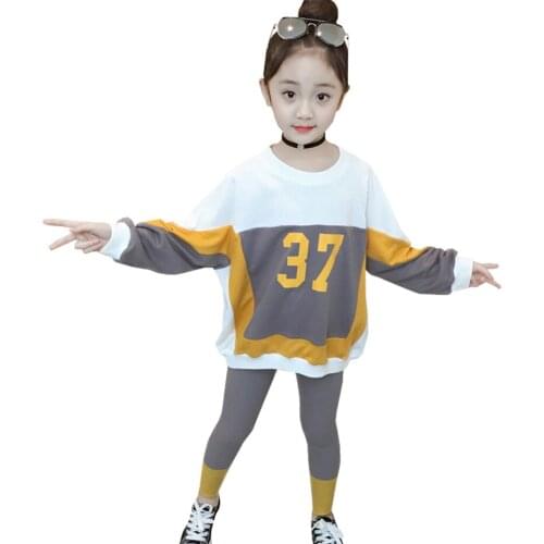 Girls Clothes Sweatshirt + Leggings Clothing For Girls Casual Style Kids Girl Clothes Set Spring Autumn Childrens Clothes