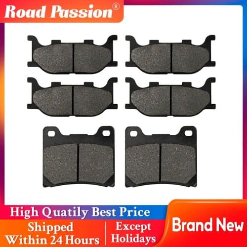 Road Passion Motorcycle Front and Rear Brake Pads For YAMAHA XVS1100 XVS 1100 V-Star Custom Classic XV1100 XV 1100 Virgo