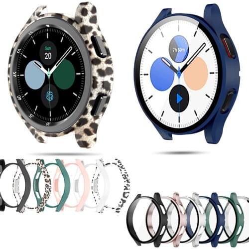 Plastic Case For Samsung watch 4 classic 42 46mm For Galaxy Watch 42mm 46m classic protector Matte hard Bumper watch Case Cover