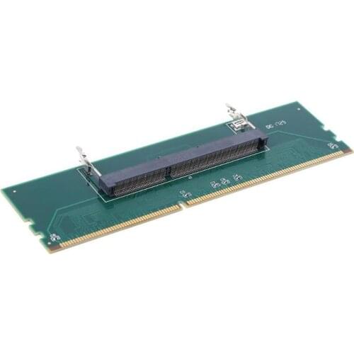 DDR3 Connector Adapter Card Green Laptop SO DIMM to Desktop DIMM Memory RAM Useful Computer Component Supplies 1+16G 2021 New