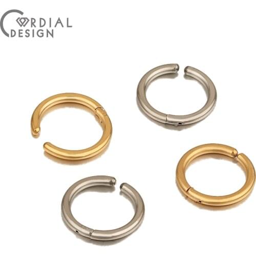 Cordial Design Jewelry Accessories/Hand Made/DIY Earrings Hooks/Stainless Steel/Earring Settings/Jewelry Findings & Components