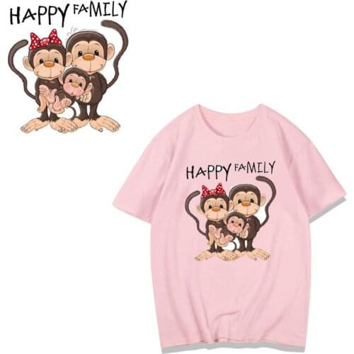 Cute Owl Animal Iron on Patches for Clothing Heat Transfer Sticker on Clothes for Kids T-shirt DIY Badges Thermal Press Vinyl G