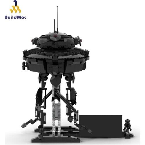 Buildmoc Star Movie Ultimate Collector Series Imperial Probe Droid-UCS Scale Robot Figures Building Blocks Toys For Boys 1063PCS