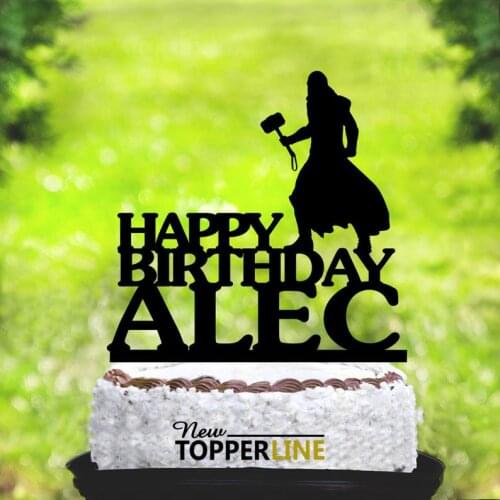 Superhero Birthday Cake Topper, Cake Topper,Personalized Cake Topper,Birthday Cake Topper