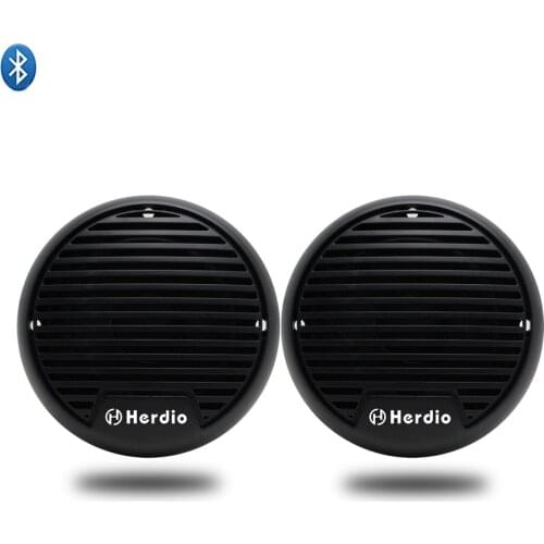 140W 3 inch Marine Boat Waterproof Bluetooth Speakers Audio Stereo System For ATV UTV Yacht Outdoor Motorcycle Golf Car SPA