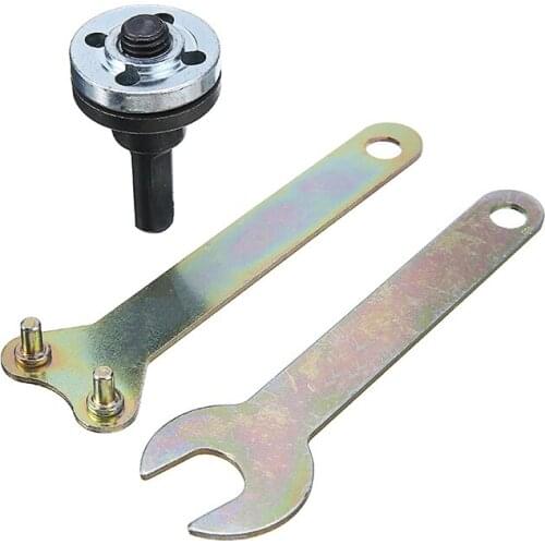 Quality 10mm Straight Grinder Adapter Angle Die Grinder Nut Tool Accessories With Repair Nut Spanner Mandrel Adapter 5pcs/set